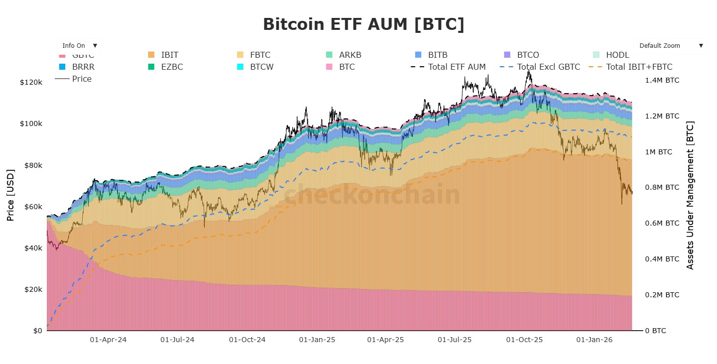 bitcoin etf aum