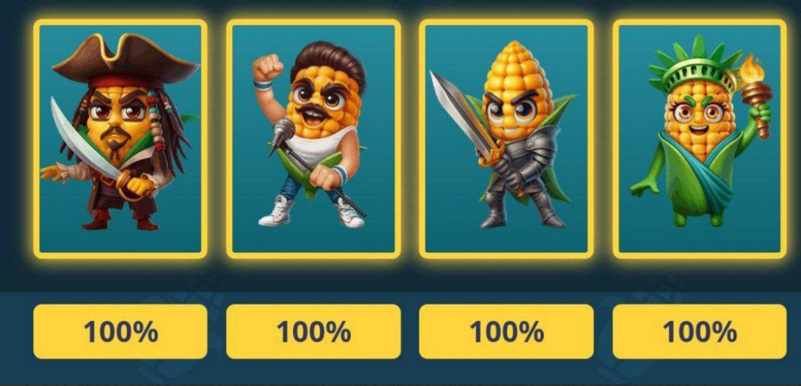 Corn Battles комбо дня