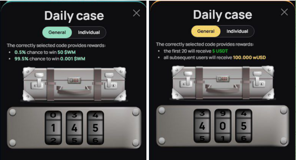 WeMine код сегодня