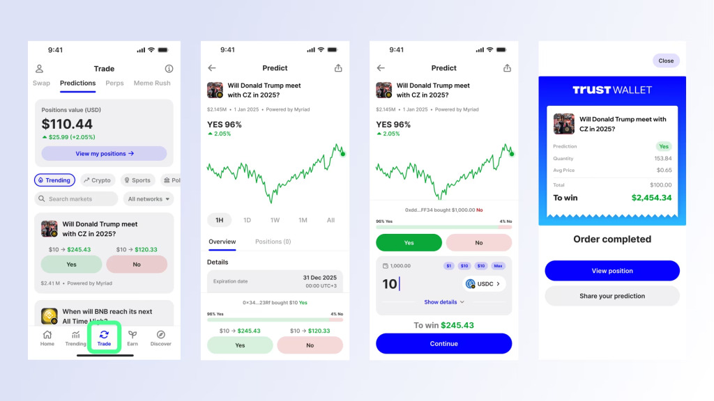 trust-wallet-prediction-market-interface