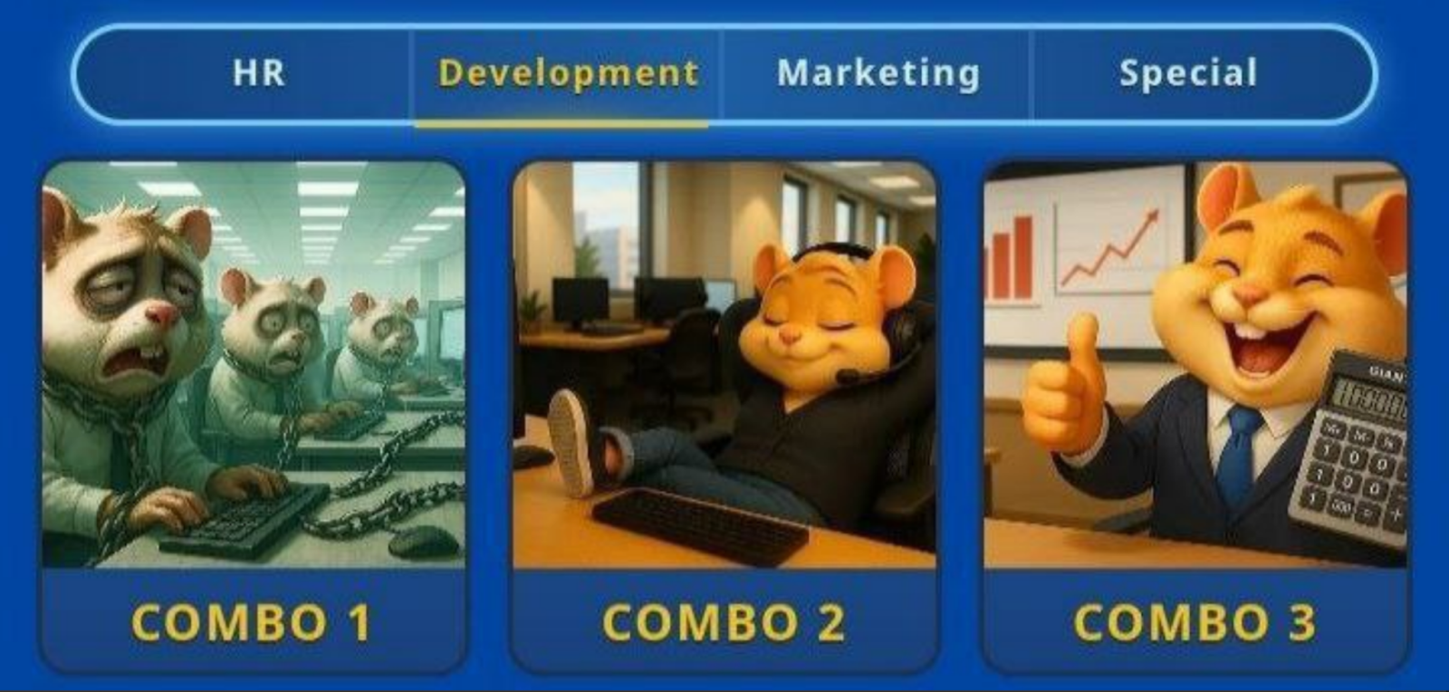 Hamster GameDev комбо сегодня