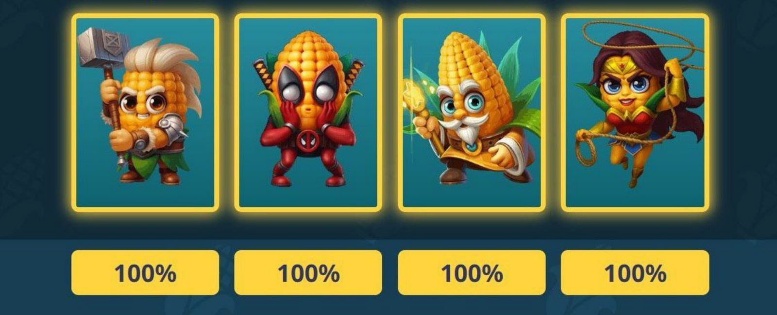 Corn Battles комбо дня