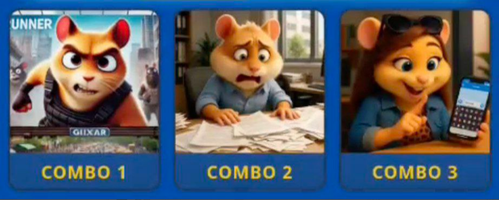 Hamster GameDev комбо сегодня